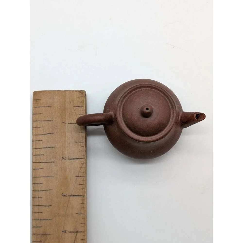 100cc Yixing Zisha Gongfu Shui‎ Ping Brown Clay Teapot 2